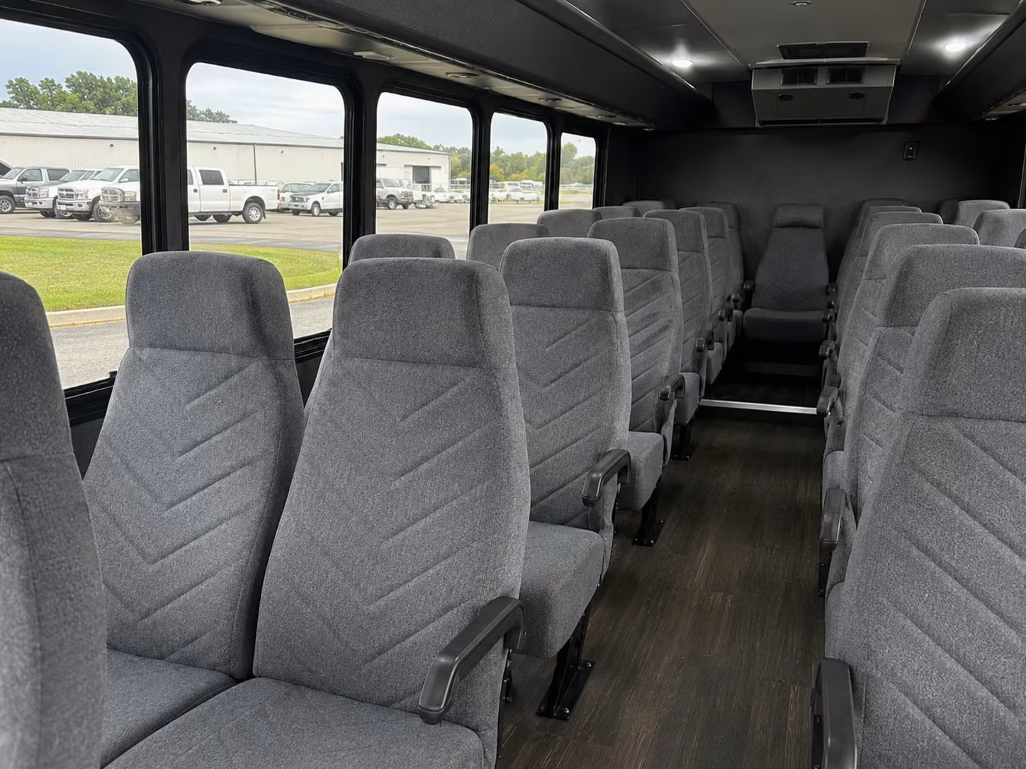 20 passenger minibus interior